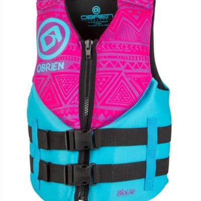 O'Brien Traditional Youth Life Jacket - Pink