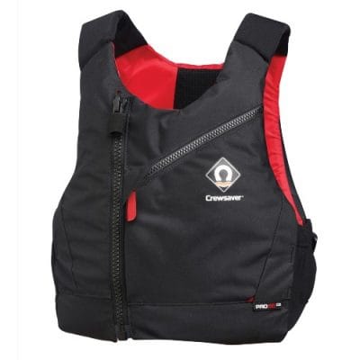 Crewsaver Pro 50N Centre Zip Buoyancy Aid Black/Red