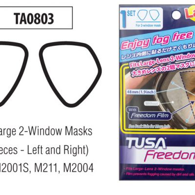 TUSA TA0803 Anti-Fog Film - Twin Lens (Large)